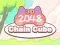Гульня Chain Cube 2048 3D онлайн