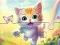 Гульня Jigsaw Puzzle: Kitten With Butterfly онлайн