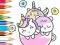 Гульня Coloring Book: A Cup Of Unicorn онлайн