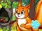 Гульня Jigsaw Puzzle: Squirrel Hide Food онлайн