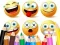 Гульня Coloring Book: Funny Emoji онлайн