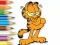 Гульня Coloring Book: Garfield Hamburger онлайн