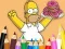 Гульня Coloring Book: Simpson Doughnut онлайн