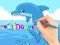 Гульня Coloring Book: Cute Dolphin онлайн