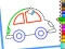 Гульня Toddler Drawing: Cute Car онлайн