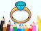 Гульня Coloring Book: Gemstone Ring онлайн