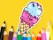 Гульня Coloring Book: Cool Ice Cream онлайн