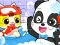 Гульня Jigsaw Puzzle: Baby Panda Shower Time онлайн