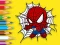Гульня Coloring Book: Baby Spiderman онлайн