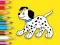 Гульня Coloring Book: Cute Spotted Dog онлайн