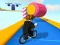 Гульня Obby But You're On a Bike онлайн