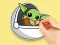 Гульня Coloring Book: Master Yoda онлайн