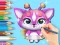 Гульня Coloring Book: Cute Fluvsies онлайн