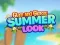Гульня Glam And Glossy Summer Look онлайн