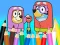 Гульня Coloring Book: Bluey Flossing Grannies онлайн