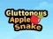 Гульня Gluttonous Apple Snake онлайн