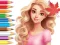 Гульня Coloring Book: Barbie Autumn Tale онлайн