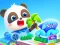 Гульня Jigsaw Puzzle: Baby Panda's Dream Town онлайн