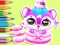 Гульня Coloring Book: Baby Fluff's Birthday онлайн