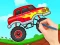 Гульня Coloring Book: Monster Truck онлайн