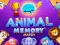 Гульня Animal Memory Match онлайн