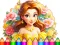 Гульня Coloring Book: Flower Dress Up онлайн