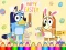 Гульня Coloring Book: Bluey Happy Easter онлайн