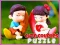 Гульня Cute Couples Puzzle онлайн