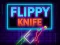 Гульня Flippy Knife Neon онлайн