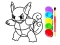 Гульня Pokemon Coloring Book онлайн