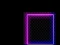 Гульня Neon square Rush онлайн