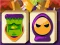 Гульня Mahjong Halloween онлайн