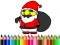 Гульня Back To School: Santa Claus Coloring онлайн