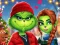 Гульня The Grench Couple Holiday Dress up онлайн