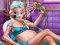 Гульня Pregnant Ice Queen Bath Care онлайн