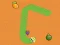 Гульня Snake Want Fruits онлайн