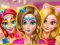 Гульня Princesses Room Face Painting онлайн