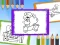 Гульня Cartoon Coloring Book онлайн