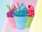 Гульня Ice Cream Memory онлайн