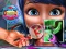 Гульня Dotted Girl Tongue Doctor онлайн