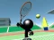 Гульня Stickman Tennis 3D онлайн