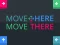 Гульня Move Here Move There онлайн