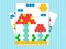 Гульня Mosaic Puzzle Art онлайн