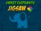Гульня Sweet Elephants Jigsaw онлайн