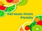 Гульня Cartoon Fruit Puzzle онлайн