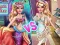Гульня Ellie Mermaid vs Princess онлайн