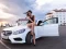 Гульня Girls and cars puzzle онлайн