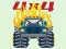 Гульня Monster Trucks Coloring Pages онлайн