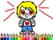 Гульня Scary Boy Coloring Book онлайн