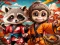 Гульня Kung-Fu Little Animals онлайн